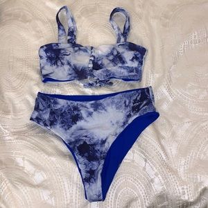 High waisted Reversible Bikini
